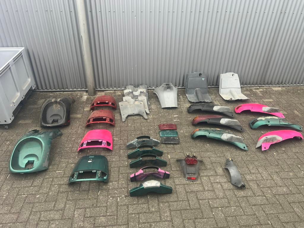 Partij skr skipper kappen kappenset 125 piaggio 2t, Ophalen of Verzenden