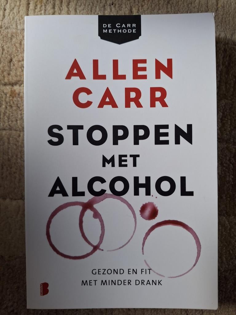 stoppen met alcohol carr ZGAN, Boeken, Ophalen of Verzenden, Zo goed als nieuw