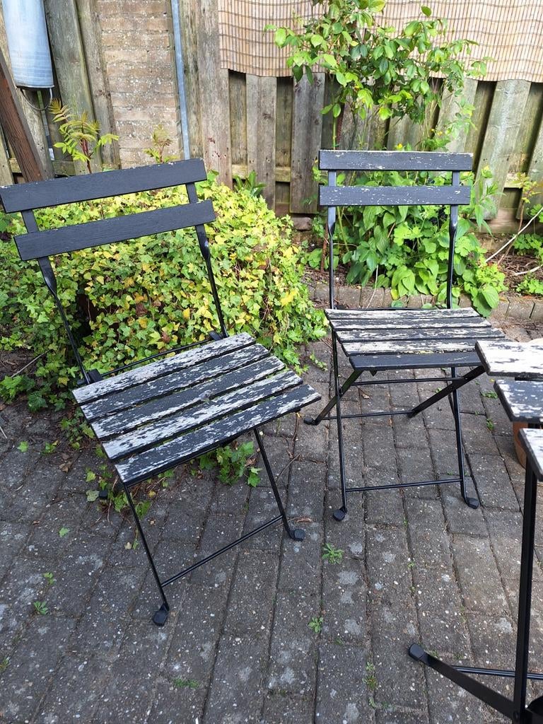 Bistro set - 3delig, Ophalen