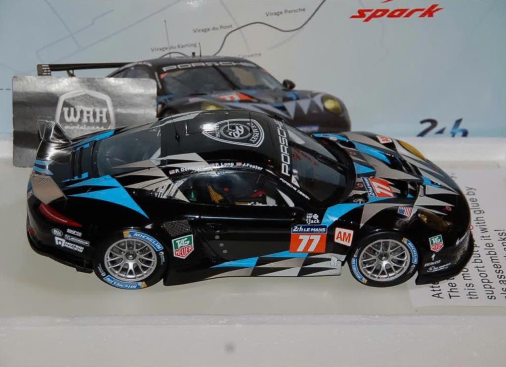 1:18 PORSCHE 911 RSR #77 LM 2014 SPARK 18S151 in box WRH, Verzenden, Zo goed als nieuw, Auto, Overige merken