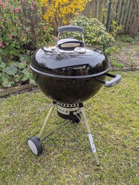 Weber BBQ met thermometer, Tuin en Terras, Ophalen, Gebruikt, Weber