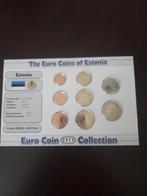 euroset Estland, Postzegels en Munten, Munten | Europa | Euromunten, Ophalen, Estland, 2 euro, Setje