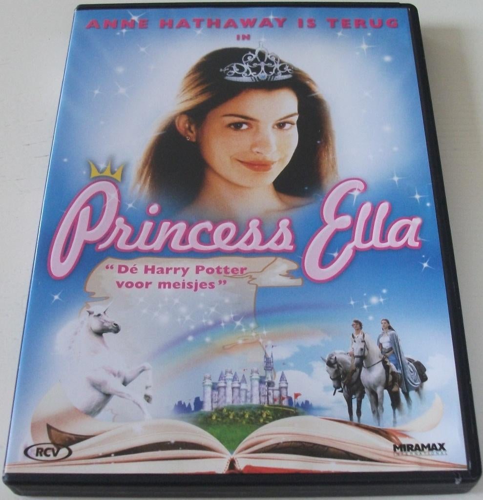 Dvd *** PRINCESS ELLA ***, Ophalen of Verzenden, Zo goed als nieuw, Komedie, Vanaf 6 jaar