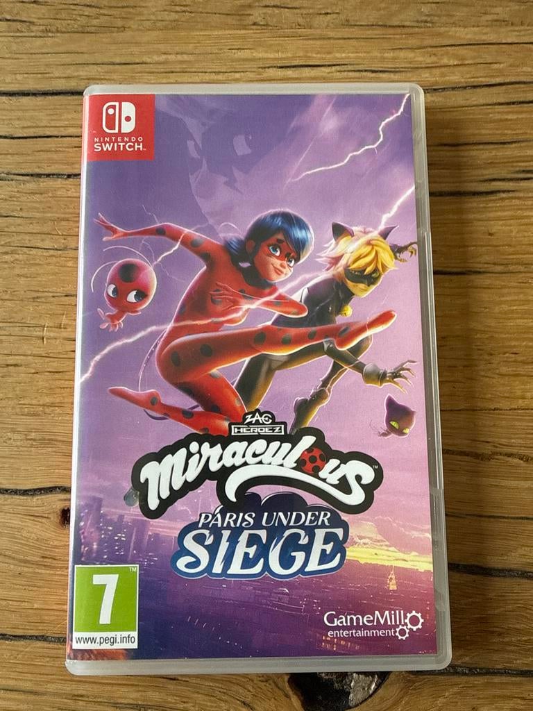 Miraculous: Paris Under Siege - Nintendo Switch, Avontuur en Actie, 1 speler, Ophalen of Verzenden, Zo goed als nieuw