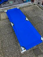 Veldbed, Ophalen, Gebruikt