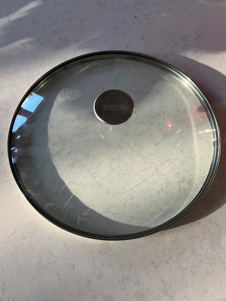 Royal Vivo Deksel - 29cm, Ophalen, Zo goed als nieuw, Rvs, Pannenset