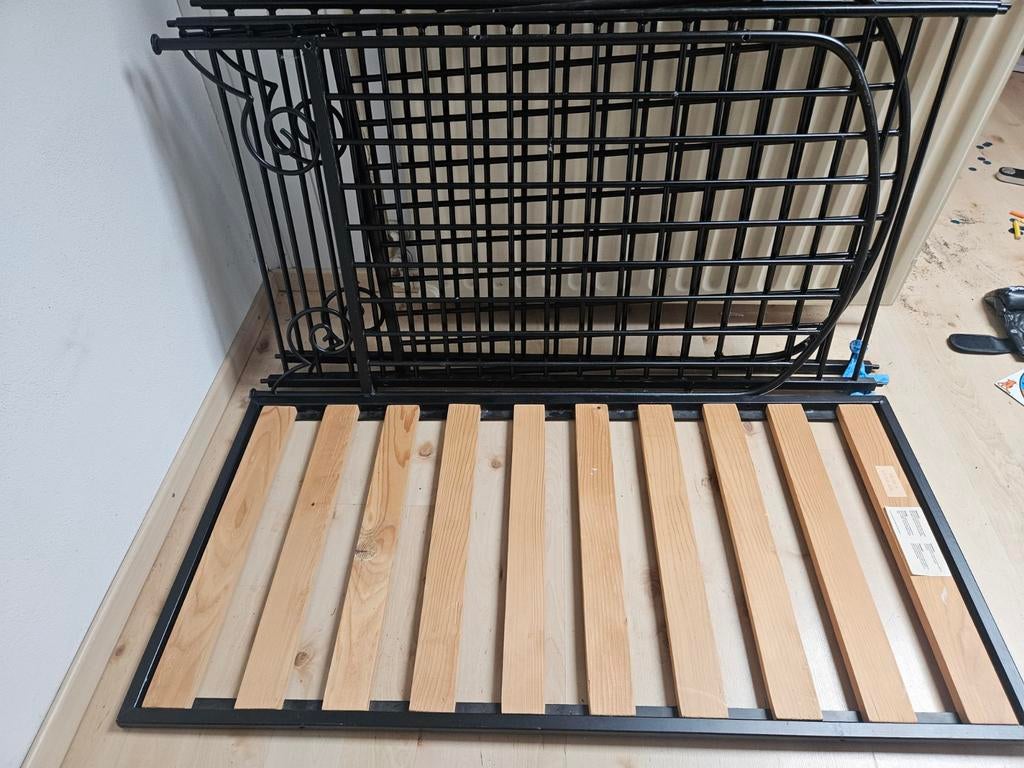 Mooi industrieel ledikant/kinderbed, Kinderen en Baby's, Kinderkamer | Bedden, Ophalen