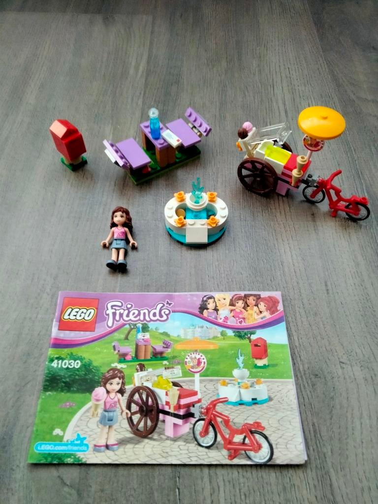 41030 Lego Friends Olivia's ijskar, Ophalen of Verzenden, Zo goed als nieuw, Complete set, Lego