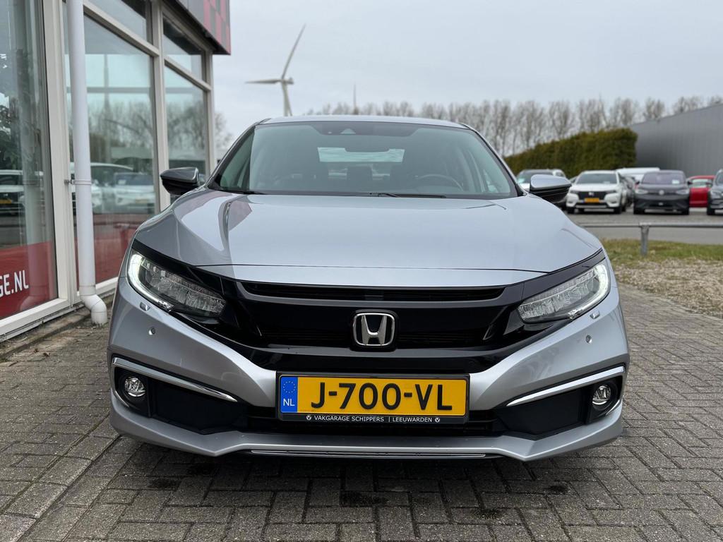 Honda Civic 1.5 i-VTEC Turbo Elegance |Automaat|Stoelverw|18, Auto's, Honda, Stof, 4 cilinders, Origineel Nederlands, Bedrijf