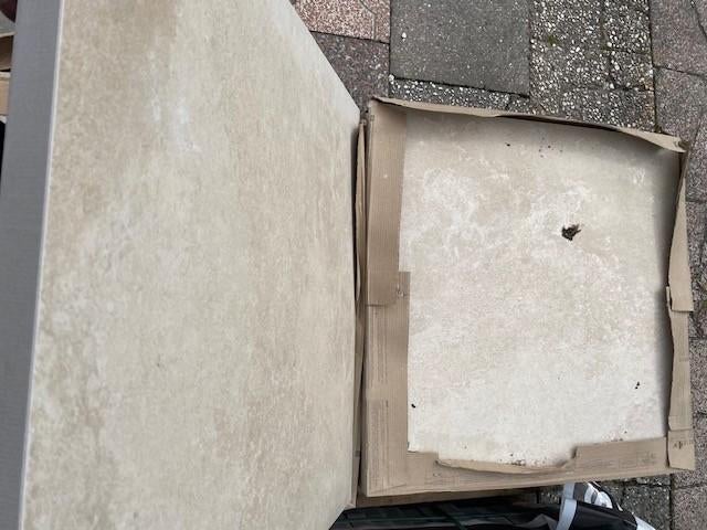 keramiek Cerasolid Marmo Greige 60x60x3 7,2m2 voor €25,00, Ophalen, Keramiek, Nieuw, 5 tot 10 m²