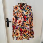 King Louie Rosie Aquarelle Blouse Pine Green 38 zgan, Kleding | Dames, Maat 38/40 (M), Ophalen of Verzenden, Zo goed als nieuw