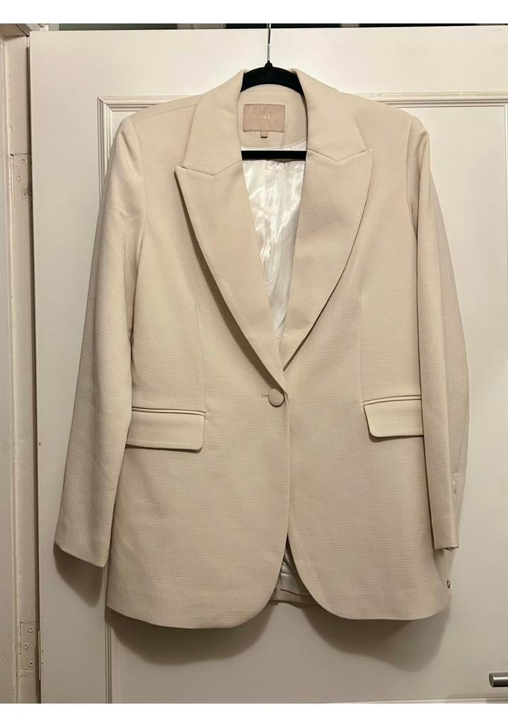 Crème, Vanille JoshV, Josh V Jade blazer in maat M., Ophalen of Verzenden, Nieuw, Maat 38/40 (M), Jasje