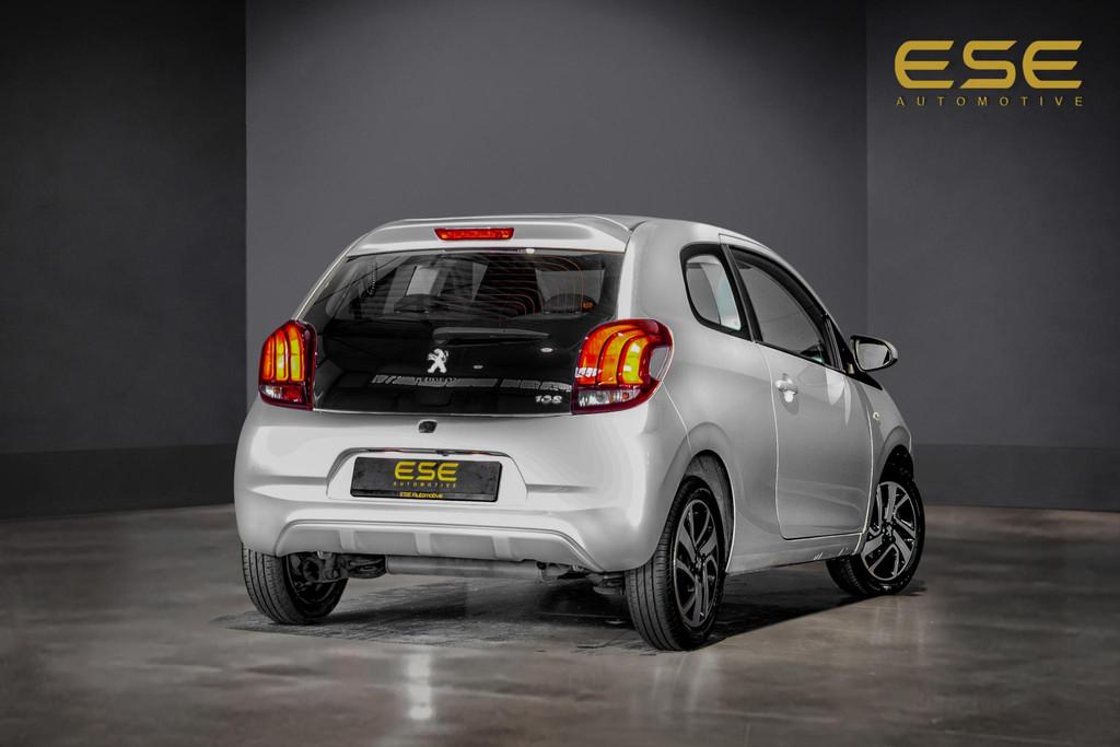 Peugeot 108 1.0 VTi Active | Automaat | Camera | Airco | Blu, Euro 5, Stof, Gebruikt, 4 stoelen