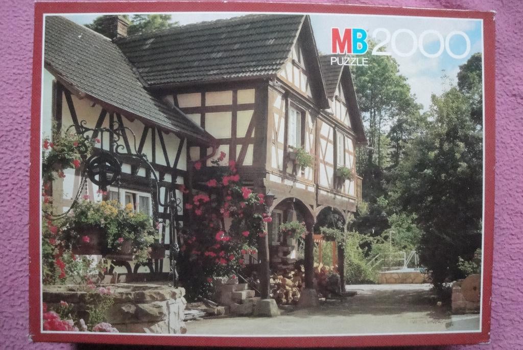 MB PUZZLE 2.000 stukjes voor 4.50euro., Ophalen of Verzenden, Meer dan 1500 stukjes, Zo goed als nieuw, Legpuzzel