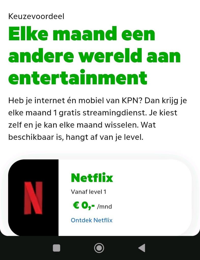 Gratis Netflix?, Cadeaubon