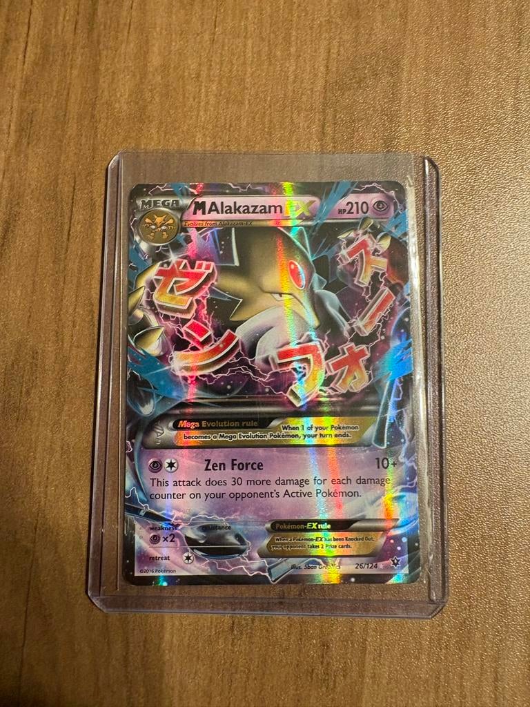 Malakazam Ex Pokémon Kaart - Zeldzaam en in Topstaat, Hobby en Vrije tijd, Verzamelkaartspellen | Pokémon, Ophalen of Verzenden