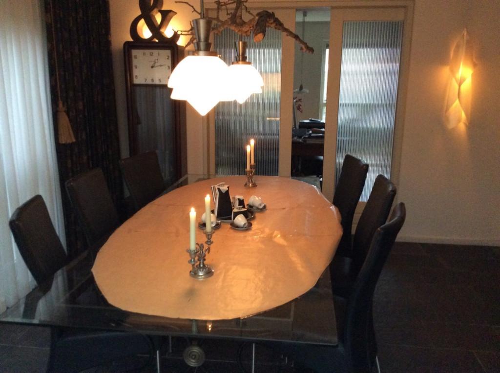Gispen punt hanglampen, Ophalen, Art deco, Zo goed als nieuw, Glas
