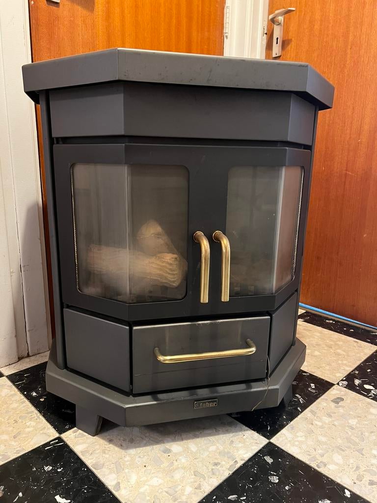 Faber gaskachel zo goed als nieuw weinig gebruikt !!, Ophalen, Zo goed als nieuw, Gas, Gaskachel