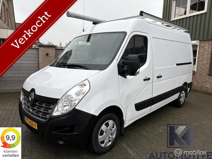 Renault Master T35 2.3 dCi L2H2 Energy|2 Schuifdeuren|EURO6, Auto's, Bestelauto's, Bedrijf, ABS, Achteruitrijcamera, Airconditioning