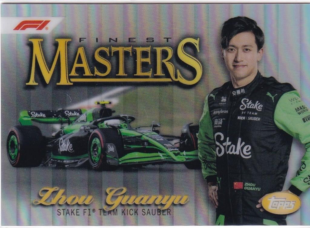 Zhou Guanyu Refractor #MST-7, Verzenden, Nieuw, Formule 1