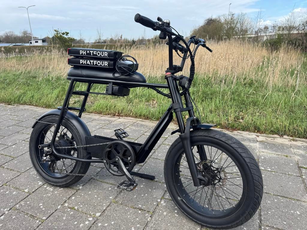 PHATFOUR elektrische fiets - Zo goed als nieuw, Ophalen of Verzenden, Zo goed als nieuw, 50 km per accu of meer, Overige merken