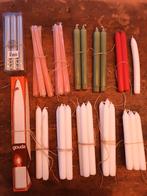 Partij nieuwe kandelaar kaarsen 41 stuks waaronder Gouda, Overige materialen, 25 tot 50 cm, Nieuw, Groen