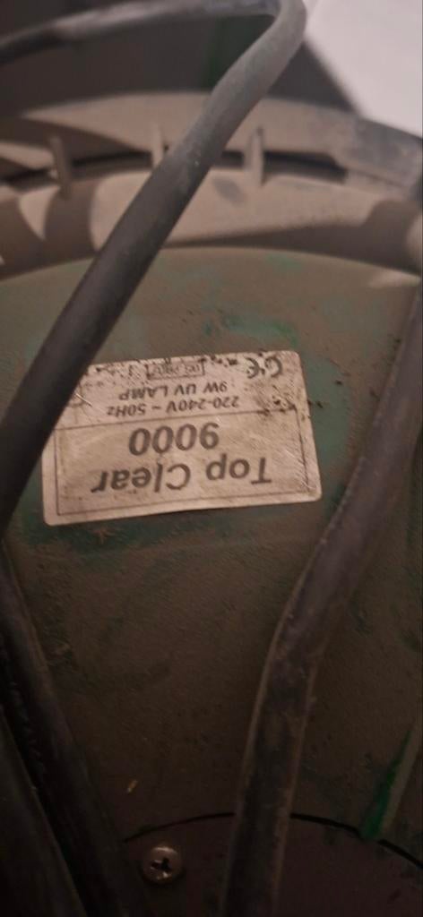 Topclear 9000 vijver drukfilter incl. UV lamp, Ophalen