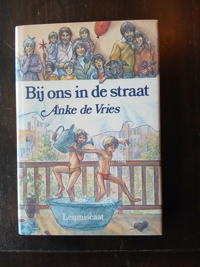Bij ons in de straat - Anke de Vries (kinderboek), Ophalen of Verzenden, Zo goed als nieuw, Anke de Vries, Fictie algemeen