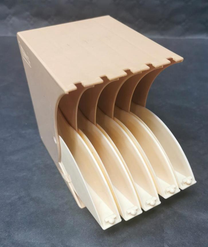 Schneider archive box - bewaarbox 5 vakken - 8-track tapes, Audio, Tv en Foto, Filmrollen, Accessoire, Ophalen of Verzenden