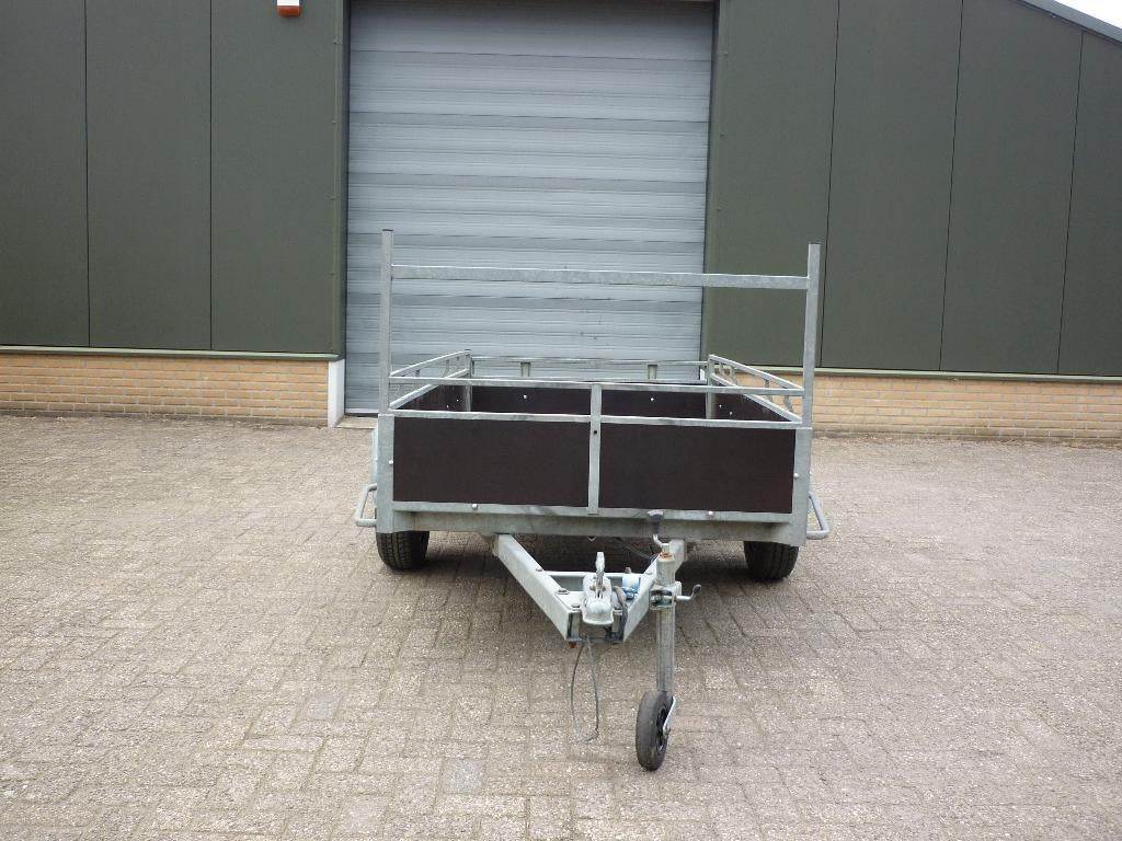 Enkelasser, Auto diversen, Aanhangers en Bagagewagens, Ophalen, Gebruikt