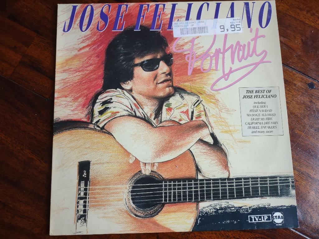 LP - José Feliciano - Portrait, Ophalen of Verzenden, 1980 - 1989, Zo goed als nieuw, 12 inch