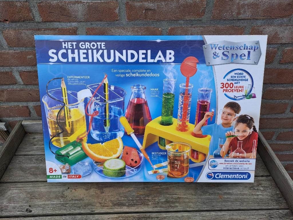 Het grote scheikundelab voor kinderen, Ophalen, Zo goed als nieuw, Ontdekken