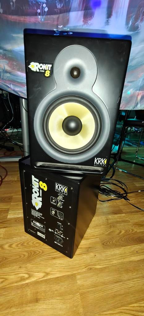 KRK Rokit RP8 G1 Studio Monitoren (1e Generatie), Muziek en Instrumenten, Ophalen