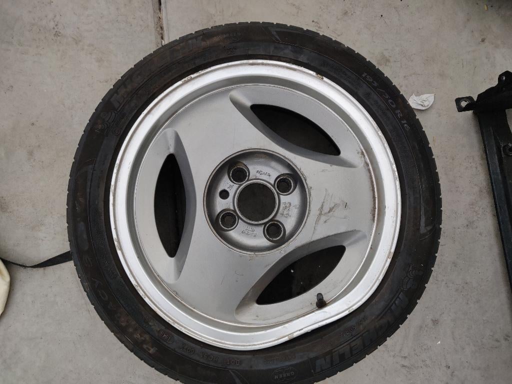 1x Saab 16" Aero velg (beschadigd), Auto-onderdelen, Banden en Velgen, Ophalen, Gebruikt, Velg(en), 16 inch