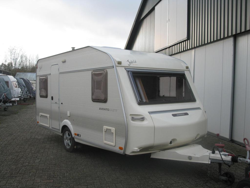 Avento Jubilee 445 TF bj 2004 mover/voortent, Standaardzit, Bedrijf, Overige typen, 4 tot 5 meter