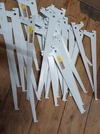 26 witte plankdragers 20cm, Ophalen of Verzenden