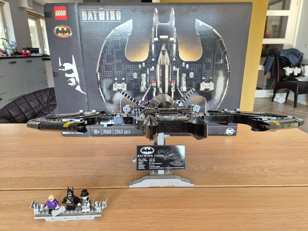 Lego 1989 Batwing 76161, Ophalen of Verzenden, Zo goed als nieuw