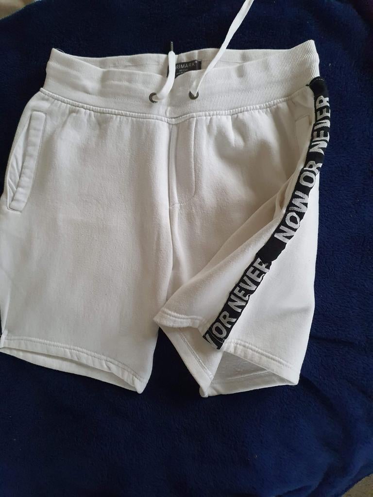 Leuke broek mt M 🖤🤍, Kleding | Heren, Ophalen of Verzenden, Zo goed als nieuw, Maat 48/50 (M), Wit