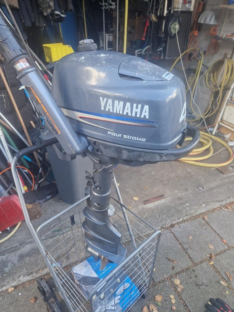 Yamaha 4 pk 4  takt  / en  evinrude 115 pk v4  2 takt, Watersport en Boten, Buiten- en Binnenboordmotoren, Gebruikt, Benzine, Buitenboordmotor