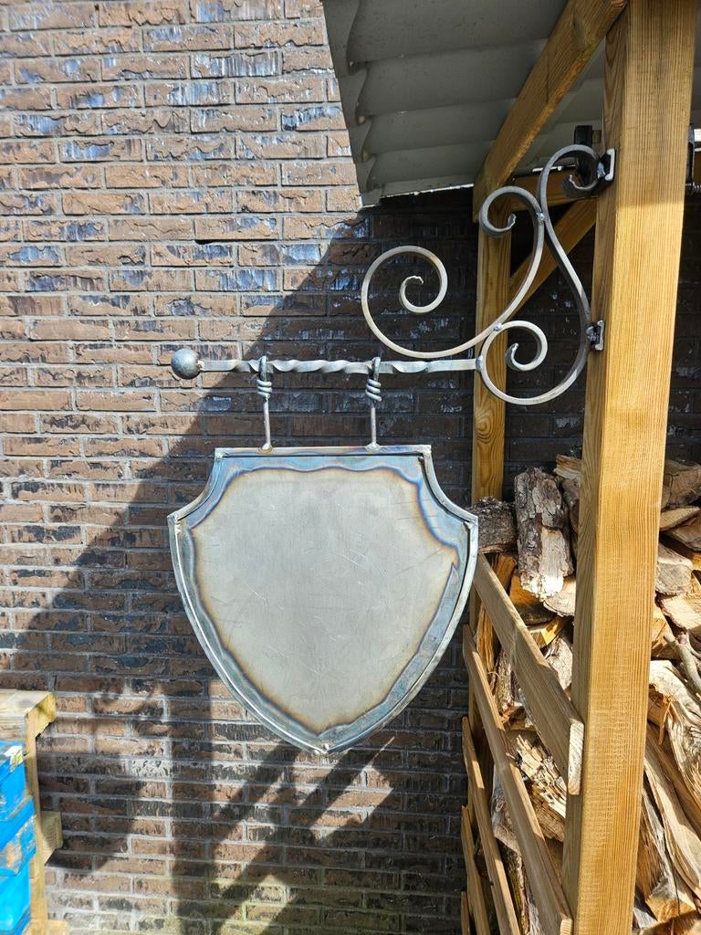 Uniek Smeedijzeren Uithangbord - Ambachtelijk Gemaakt, Huis en Inrichting, Ophalen of Verzenden, Nieuw