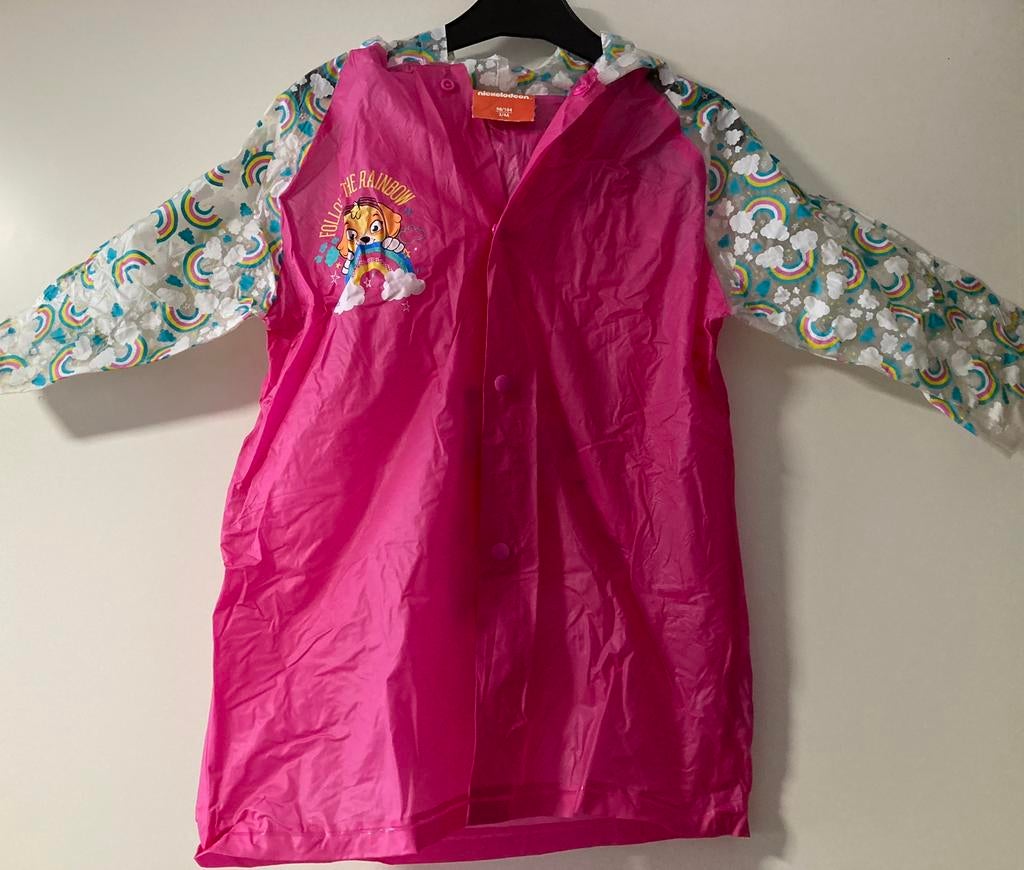 Roze Nickelodeon Regenjas Maat 98/104 Nickelodeon paw patrol, Kinderen en Baby's, Kinderkleding | Maat 98, Ophalen of Verzenden