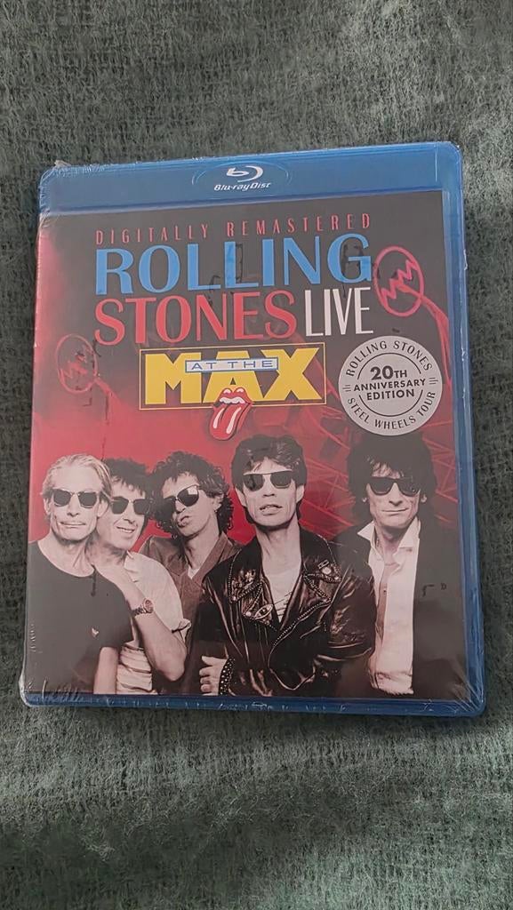 Rolling Stones Live At The Max Blu-ray, Ophalen of Verzenden, Nieuw in verpakking, Muziek en Concerten