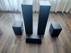 Kef q55.2 kef q15.2 kef q95c compleet set, Gebruikt, Complete surroundset, 120 watt of meer, Ophalen