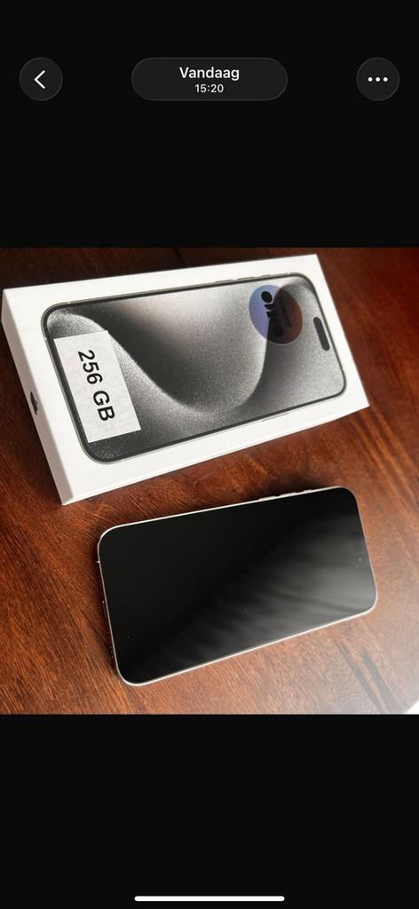 Iphone 15 pro max, Ophalen, Zo goed als nieuw, 256 GB, IPhone 15 Pro Max
