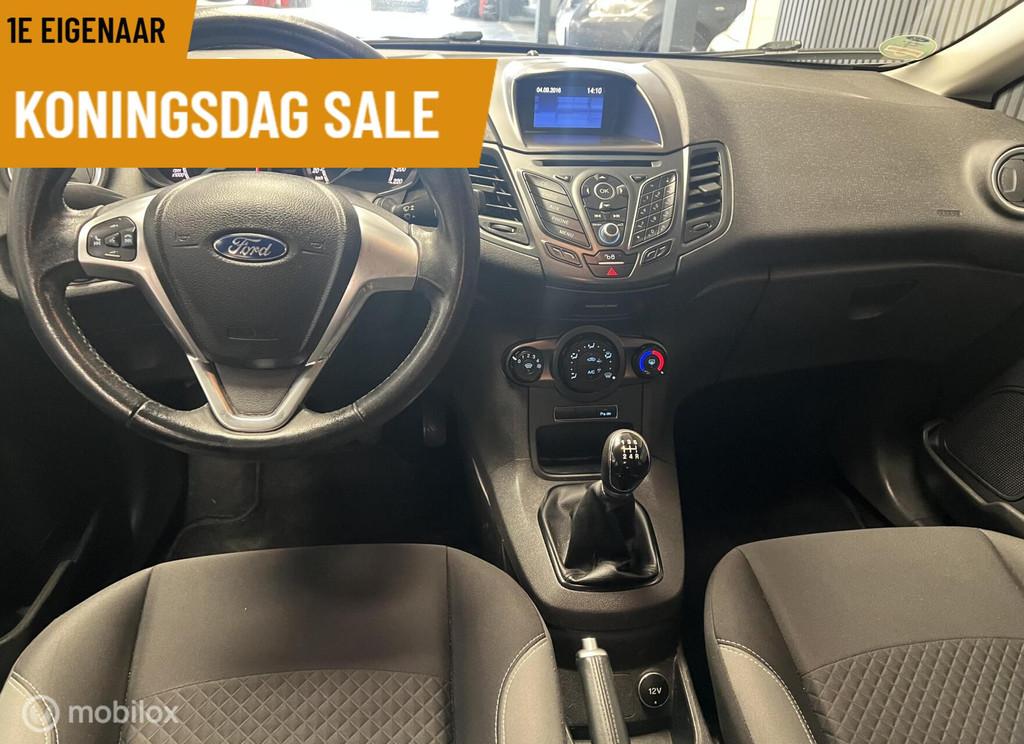 Ford Fiesta 1.0 Style Ultimate 2016 - rijklaar! - Distr vrv!, Voorwielaandrijving, Stof, Gebruikt, 525 kg