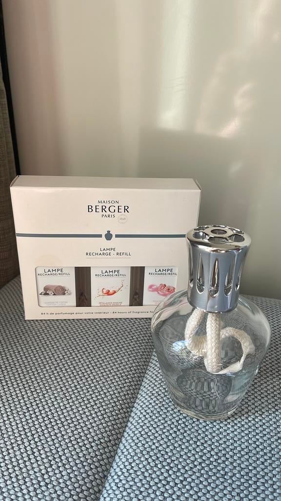 Lampe maison berger en 3x refill, Ophalen of Verzenden, Zo goed als nieuw