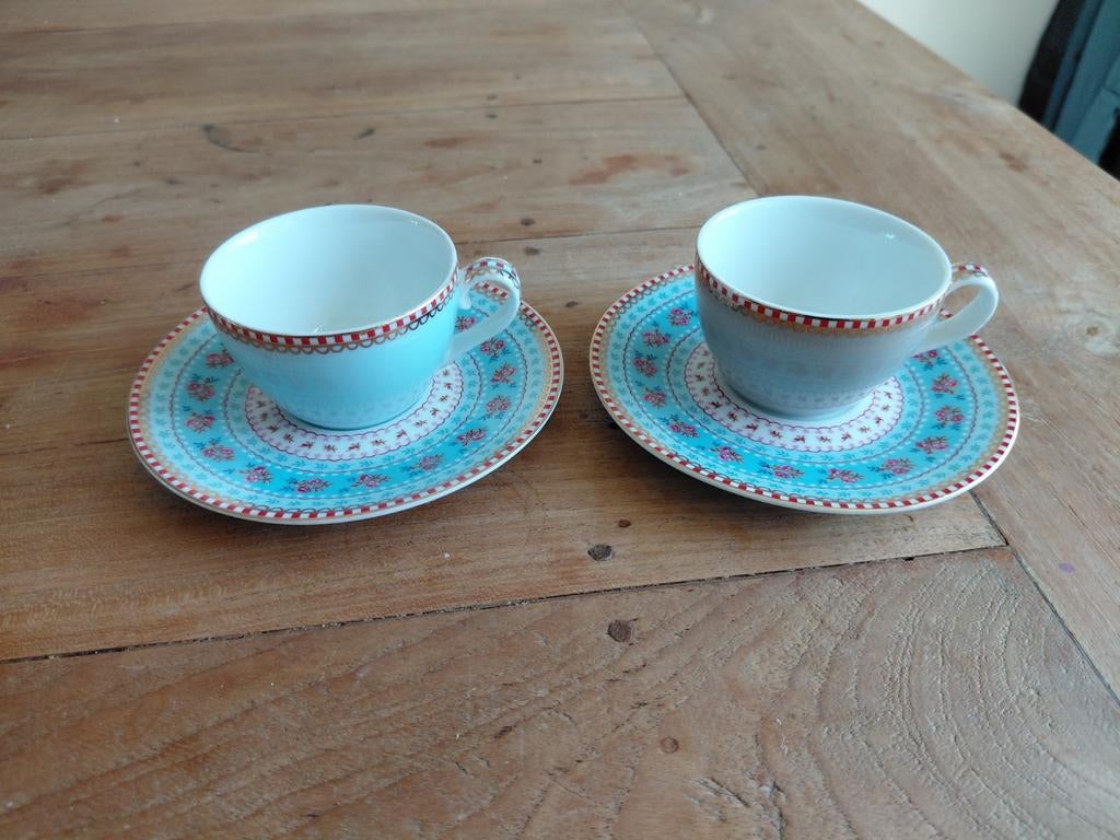 Pip studio espresso kopjes, Ophalen of Verzenden, Zo goed als nieuw, Overige stijlen, Kop(pen) en/of Schotel(s)