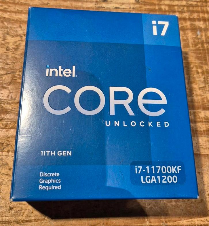 Intel i7 11700KF processor - lga1200, Computers en Software, Processors, Zo goed als nieuw, 8-core, 4 Ghz of meer, Ophalen of Verzenden