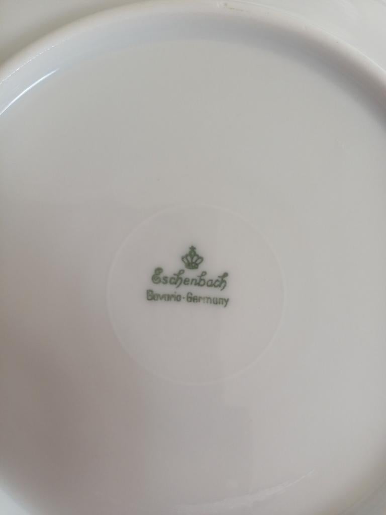 Eschenbach Bavaria Germany schoteltje met roos, Antiek en Kunst, Antiek | Porselein, Ophalen