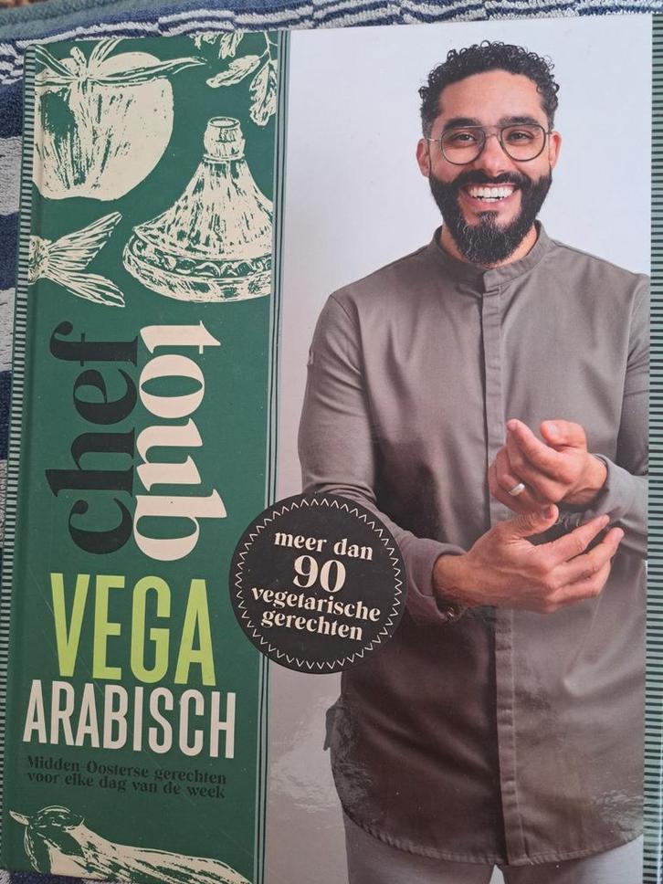 Chef Toub Vega Arabisch: Meer dan 90 vegetarische gerechten, Boeken, Kookboeken, Zo goed als nieuw, Hoofdgerechten, Overige typen